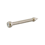 Load image into Gallery viewer, Crystal Titanium Polished Sterilized Nose Piercer
