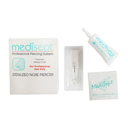 April Crystal Titanium Polished Gold Color Sterilized Nose Piercing