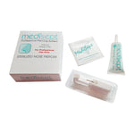 Load image into Gallery viewer, Light Rose Titanium Polished Gold Color Sterilized Nose Piercer

