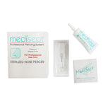 Load image into Gallery viewer, Ball Titanium Polished Gold Color Sterilized Nose Piercer
