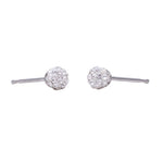 Load image into Gallery viewer, 4.5MM Fireball Ab Crystal Allergy-free Stainless Steel Ear Studs
