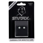 Load image into Gallery viewer, 4.5MM Fireball Ab Crystal Allergy-free Stainless Steel Ear Studs

