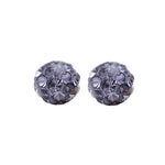 Load image into Gallery viewer, 4.5MM Fireball Tanzanite Allergy-free Stainless Steel Ear Studs
