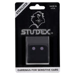 Load image into Gallery viewer, 4.5MM Fireball Tanzanite Allergy-free Stainless Steel Ear Studs
