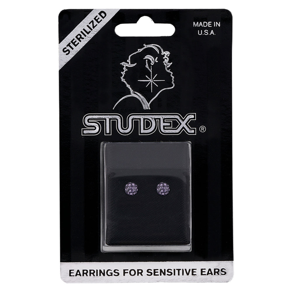 4.5MM Fireball Tanzanite Allergy-free Stainless Steel Ear Studs