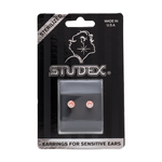Load image into Gallery viewer, 5MM Cubic Zirconia Neon Orange Allergy-Free Stainless Steel Ear Studs
