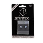 Load image into Gallery viewer, 5MM Cubic Zirconia Neon Blue Allergy-Free Stainless Steel Ear Studs
