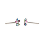 Load image into Gallery viewer, Daisy Rainbow Allergy-free Stainless Steel Ear Studs
