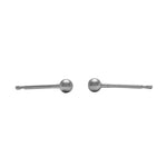 Load image into Gallery viewer, 3MM Ball Allergy-free Stainless Steel Ear Studs
