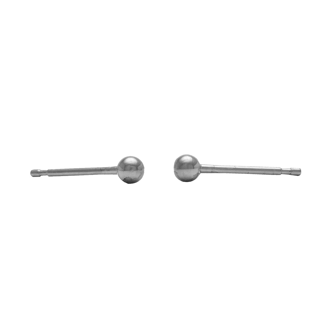 3MM Ball Allergy-free Stainless Steel Ear Studs