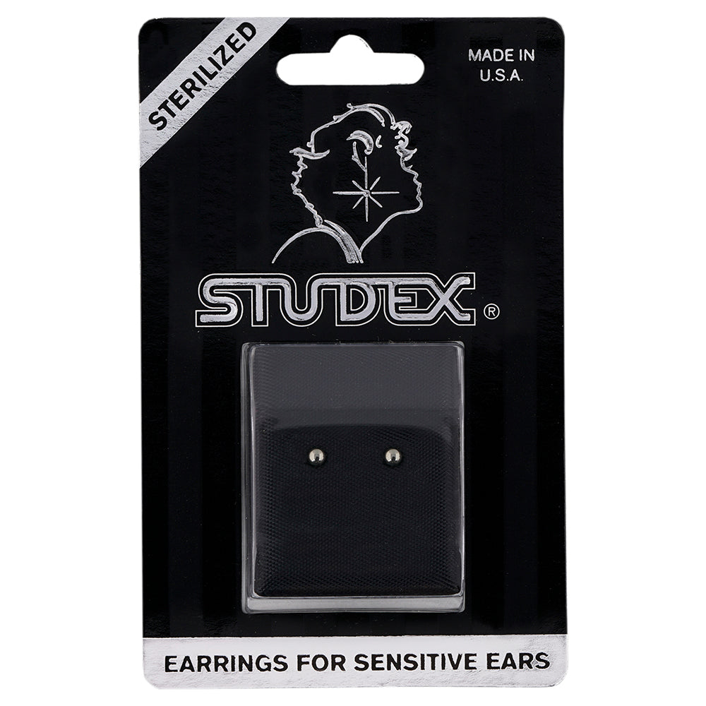 3MM Ball Allergy-free Stainless Steel Ear Studs
