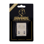 Load image into Gallery viewer, 4MM April Ð Crystal Birthstone Allergy-free Stainless Steel Ear Studs

