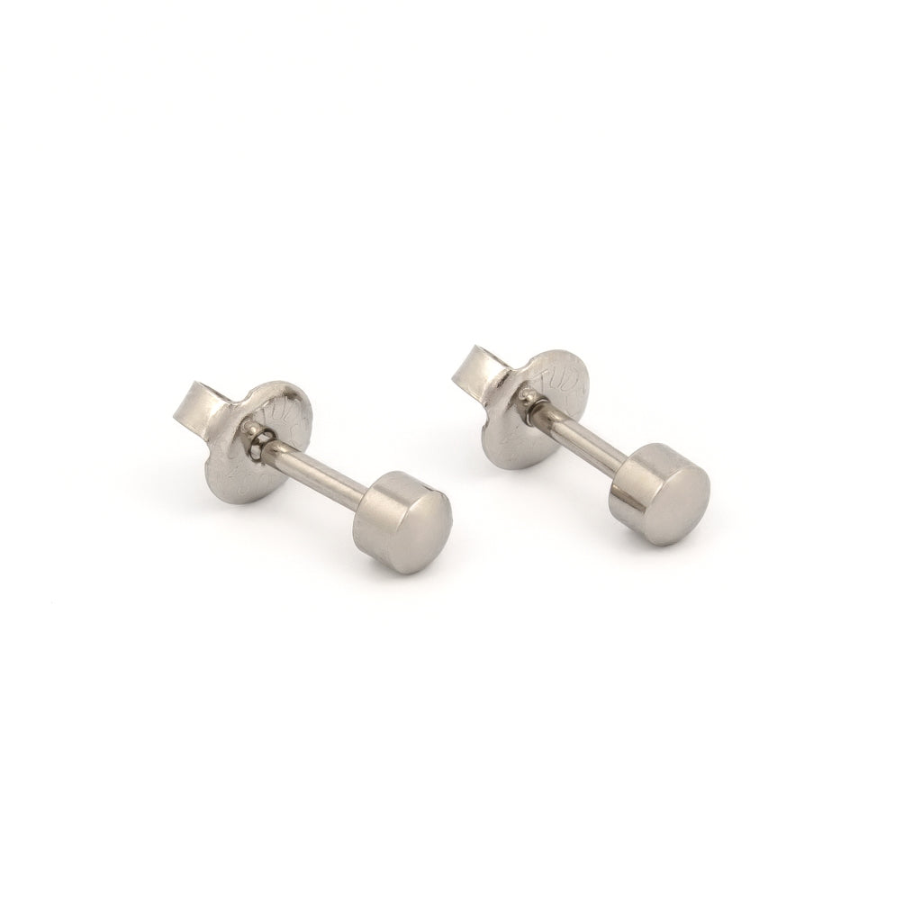 2MM Traditional Ball Allergy-free Stainless Steel Ear Studs