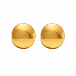 Load image into Gallery viewer, 4MM Traditional Ball 24K Pure Gold Plated Ear Studs