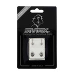 Load image into Gallery viewer, 3MM April Ð Crystal Bezel Allergy-free Stainless Steel Ear Studs
