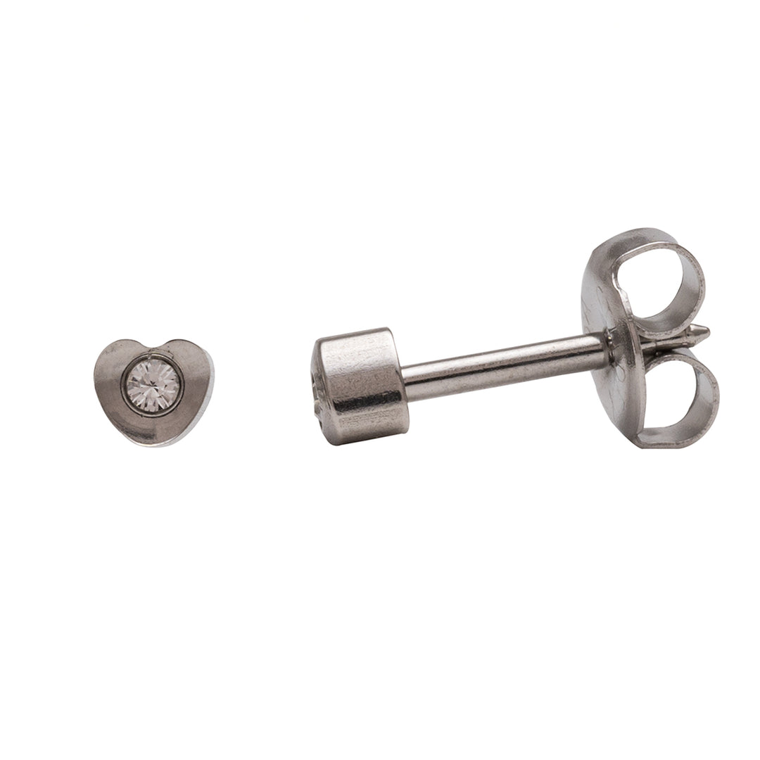 3MM Heartlite Studs Allergy-free Stainless Steel Ear Studs