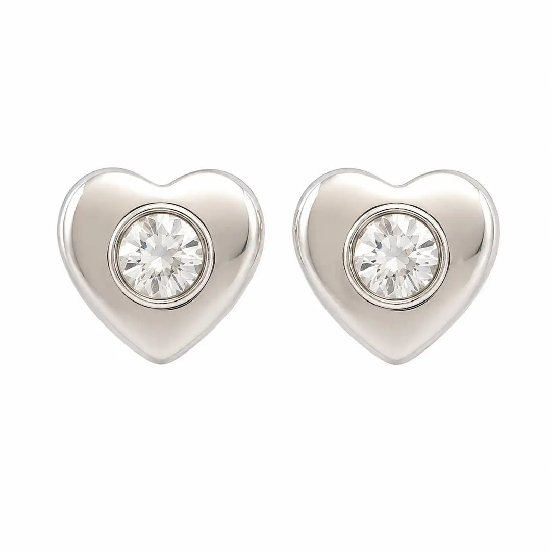 3MM Heartlite Studs Allergy-free Stainless Steel Ear Studs