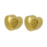 Load image into Gallery viewer, 3MM Heart 24K Pure Gold Plated Ear Studs
