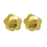 Load image into Gallery viewer, 3MM Flower 24K Pure Gold Plated Ear Studs
