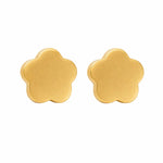 Load image into Gallery viewer, 3MM Flower 24K Pure Gold Plated Ear Studs