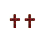 Load image into Gallery viewer, Crosses Siam 24K Pure Gold Plated Ear Studs
