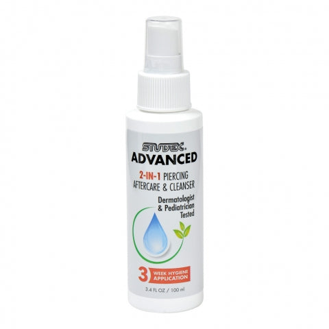 Studex Advanced 2-in-1 Piercing Aftercare & Cleanser 100ml