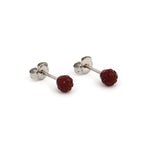 Load image into Gallery viewer, 4.5MM Fireball - Siam Allergy-Free Stainless Steel Ear Studs
