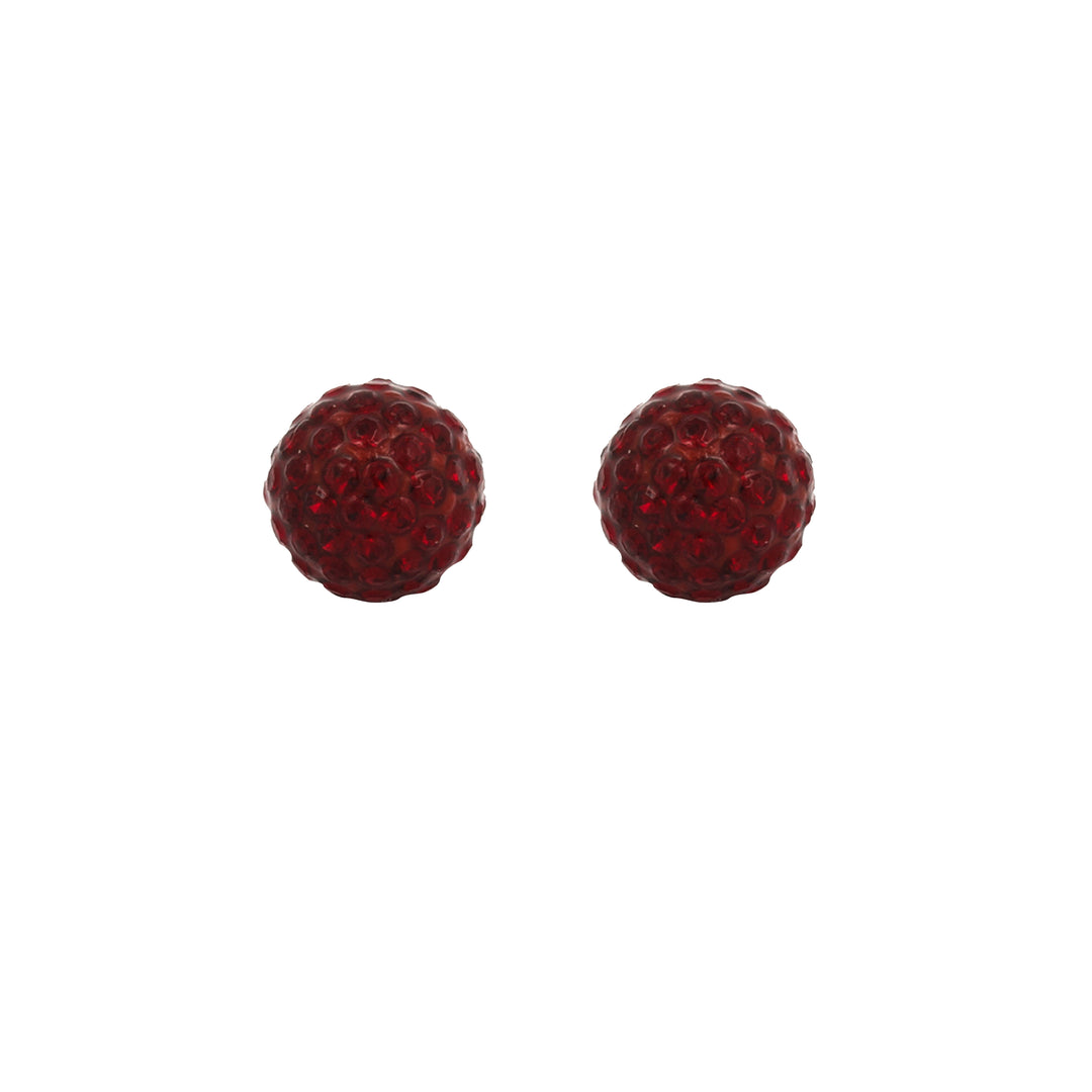 4.5MM Fireball - Siam Allergy-Free Stainless Steel Ear Studs