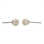 Load image into Gallery viewer, 4.5MM Fireball - Ab Crystal Allergy-Free Stainless Steel Ear Studs
