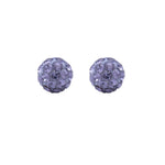 Load image into Gallery viewer, 4.5MM Fireball - Tanzanite Allergy-Free Stainless Steel Ear Studs
