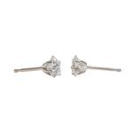 Load image into Gallery viewer, 5MM Cubic Zirconia Star Allergy-Free Stainless Steel Ear Studs
