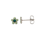 Load image into Gallery viewer, Daisy August Peridot Allergy-Free Stainless Steel Ear Studs
