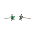 Load image into Gallery viewer, Daisy August Peridot Allergy-Free Stainless Steel Ear Studs
