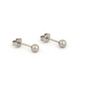 4MM Ball Allergy-Free Stainless Steel Ear Studs