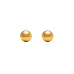 Load image into Gallery viewer, 5MM Ball 24K Pure Gold Plated Ear Studs
