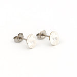 Load image into Gallery viewer, 8*9MM Crystal Oval Allergy-Free Stainless Steel Ear Studs
