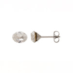 Load image into Gallery viewer, 8*9MM Crystal Oval Allergy-Free Stainless Steel Ear Studs
