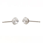 Load image into Gallery viewer, 8*9MM Crystal Oval Allergy-Free Stainless Steel Ear Studs
