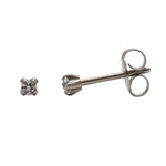 Load image into Gallery viewer, 2MM Cubic Zirconia Allergy-Free Stainless Steel Ear Studs
