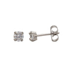 Load image into Gallery viewer, 3MM Cubic Zirconia Allergy-Free Stainless Steel Ear Studs
