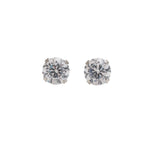Load image into Gallery viewer, 5MM Cubic Zirconia Allergy-Free Stainless Steel Ear Studs
