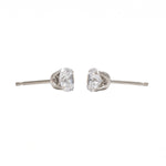 Load image into Gallery viewer, 5MM Cubic Zirconia Allergy-Free Stainless Steel Ear Studs
