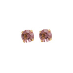 Load image into Gallery viewer, 5MM June Alexandar 24K Pure Gold Plated Ear Studs
