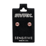 Load image into Gallery viewer, 5MM June Alexandar 24K Pure Gold Plated Ear Studs
