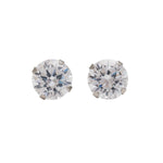 Load image into Gallery viewer, 8MM Cubic Zirconia Allergy-Free Stainless Steel Ear Studs
