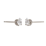 Load image into Gallery viewer, 5*5MM Cubic Zirconia Heart Shape Allergy-Free Stainless Steel Ear Studs
