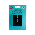Load image into Gallery viewer, Body Jewellery Peridot Stainless Steel 14G 5/8 Tongue Studs

