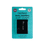 Load image into Gallery viewer, Body Jewellery Sapphire Stainless Steel 14G 5/8 Tongue Studs
