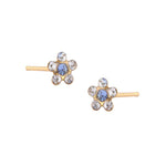 Load image into Gallery viewer, Daisy August Peridot Ð May Emerald Allergy-free Stainless Steel Ear Studs For Kids
