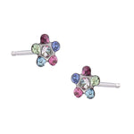 Load image into Gallery viewer, Daisy Rainbow Allergy-free Stainless Steel Ear Studs For Kids
